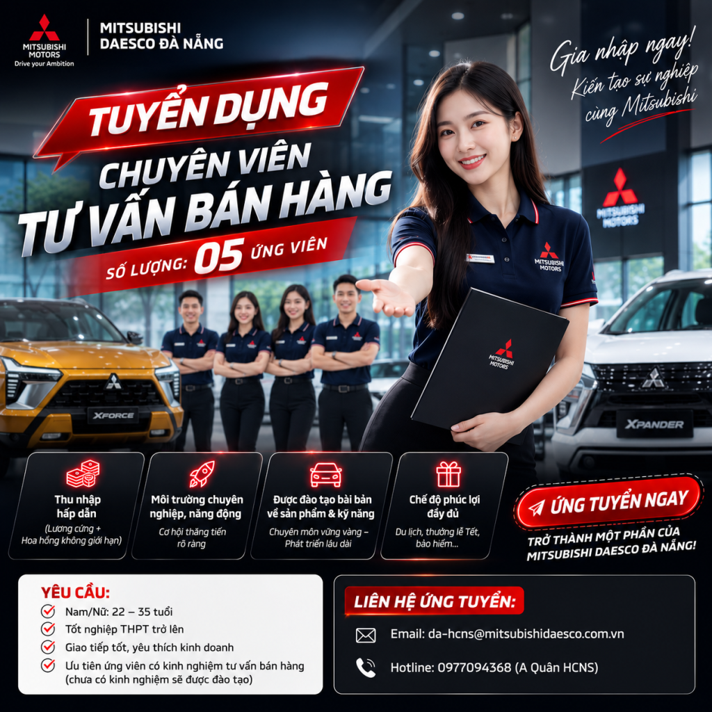 Tuyển Dụng Nhân Viên Tư Vấn Bán Hàng